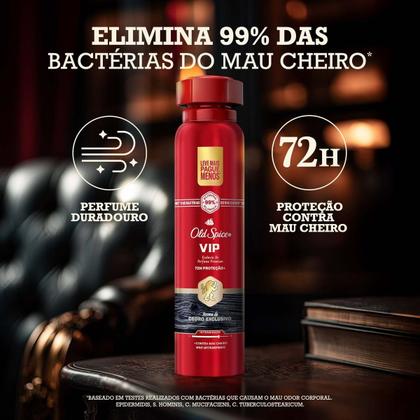 Imagem de Desodorante Old Spice Aerossol Antitranspirante VIP 250ml