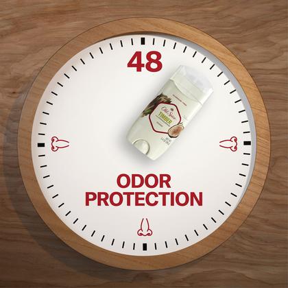 Imagem de Desodorante Old Spice Timber com sândalo 24 horas por dia, 7 dias por semana, odor 90mL x3