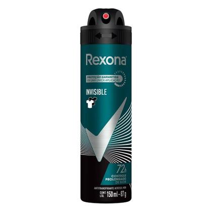 Imagem de Desodorante Rexona Aerosol Men Invisible 150ml