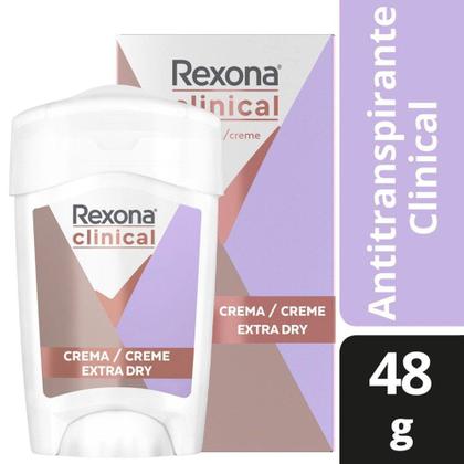 Imagem de Desodorante rexona clinical feminino extra dry 48 gr