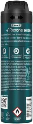 Imagem de Desodorante Rexona Men Aerossol Invisible150ml