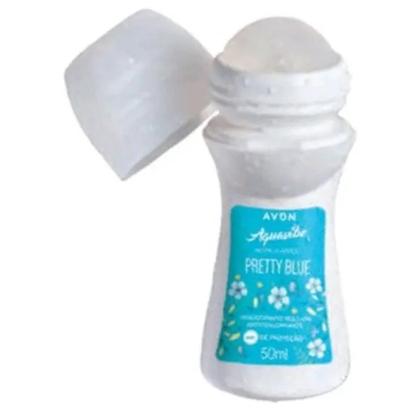 Imagem de Desodorante Roll On Aquavibe Pretty Blue 50ml - AVON - Mais vendido Testado dermatologicamente