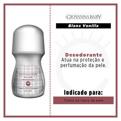 Imagem de Desodorante Roll On Feminino - Blanc Vanilla