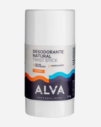 Imagem de Desodorante Twist Stick Alva Citrus 55g - Natural - Vegano