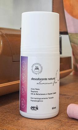 Imagem de Desodorante Vegano Roll-on Sem Alumínio Verdi Natural 60ml