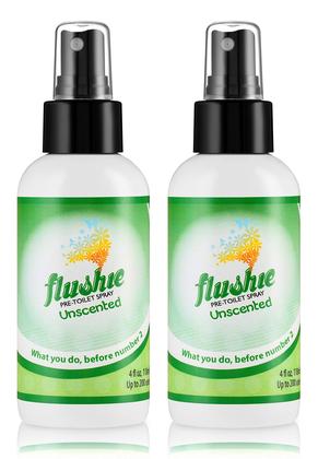 Imagem de Desodorizante de toalete Flushie Pre-Toilet Spray Travel Size 120 ml