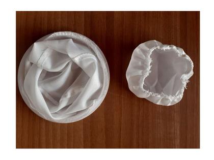 Imagem de Dessorador queijo nylon aro redondo touca mp 1000 g injesul