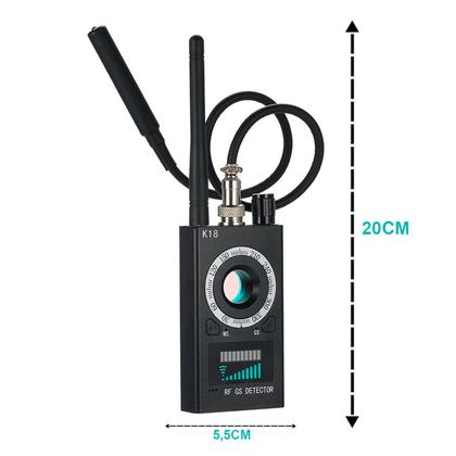 Imagem de Detector de Camera de Segurança Localizador Escondida Escuta Espiao GPS grampo espionagem infravermelho Celular rastreadores anti gravação portatil