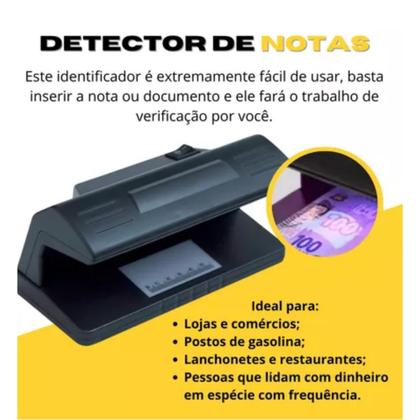 Imagem de Detector De Células Falsas Dinheiro, Cheque Luz Ultravioleta