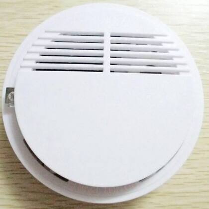 Imagem de Detector de Fumaça Incendio Fogo Alarme 85db Sensor Fotoeletrico Segurança Casa Comercial Empresarial Proteçao Eficaz
