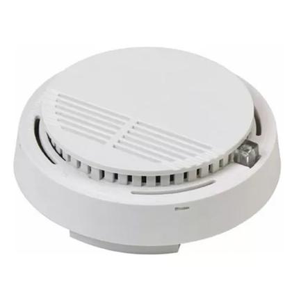 Imagem de Detector de Incendio Fumaça Fogo Sensor Fotoeletrico Alarme 85db Proteçao Casa Residencial Comercial Segurança