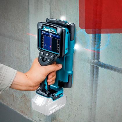 Imagem de Detector De Materiais 12V Max DWD181ZJ Makita Localiza Metais Madeiras Fios Elétricos Com Precisão Profissional Possui Tela LCD Iluminada Sem Bateria