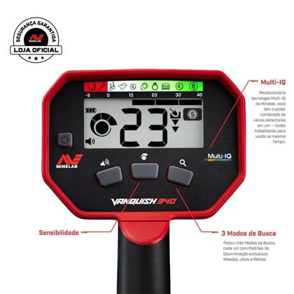 Imagem de Detector de Metais Minelab Vanquish 340
