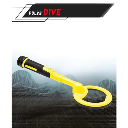 Imagem de Detector de Metais Nokta PulseDive Scuba Amarelo Lanterna LED À prova d'água Sensibilidade Ajustável