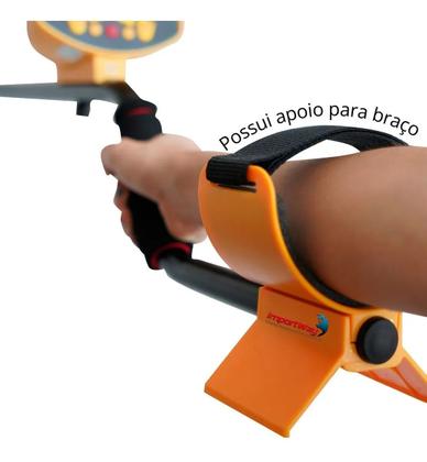 Imagem de Detector de Metais para Ouro à Prova D'água Digital com Ajuste de Sensibilidade