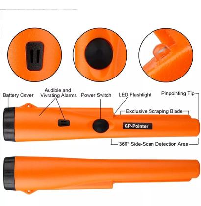 Imagem de Detector de Metais Pinpointer Ouro Prata Cobre