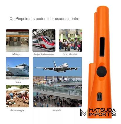 Imagem de Detector De Metais Pinpointer Ouro Prata Original + Brinde