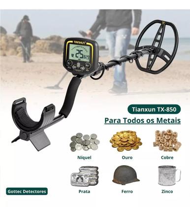 Imagem de Detector De Metais Tx-850 Tianxun - C/ Nota Fiscal, Original