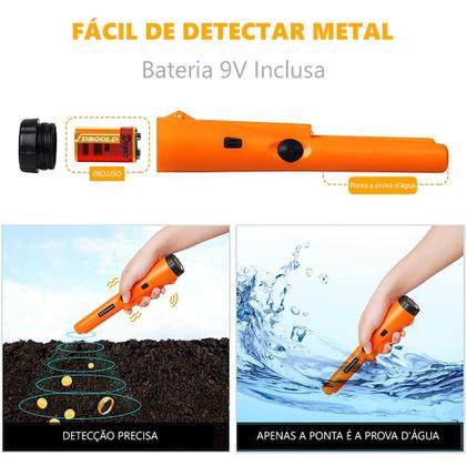 Imagem de Detector de Metal GP-POINTER MD-700 - Tianxun - Pinpointer para Detecção de Metais