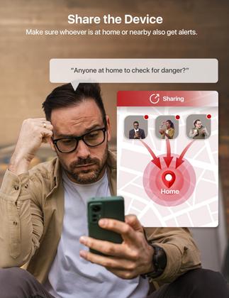 Imagem de Detector de vazamento de água X-Sense SWS0A com 3 sensores e Wi-Fi