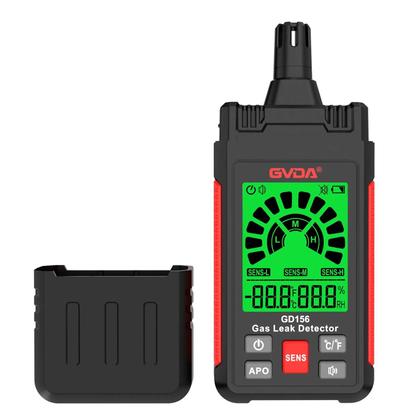 Imagem de Detector De Vazamento De Gás Inflamável Com Display LCD E Alarme Sonoro Para Gás Natural Metano