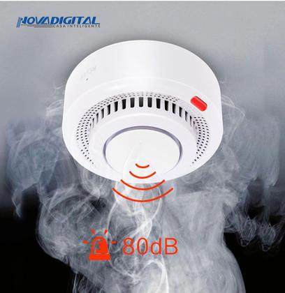 Imagem de Detector Inteligente De Fumaça Incendio Wifi Alexa GoogleHome