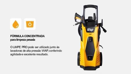 Imagem de Detergente Concentrado Limpe Pro Limpeza Pesada Piso 1L WAP