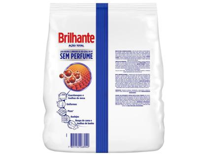 Imagem de Detergente em Pó Hipoalergênico Brilhante  - Profissional Ação Total Sem Perfume 4kg