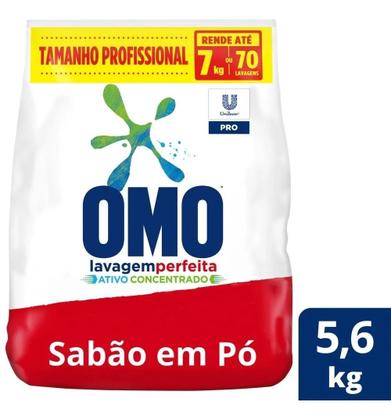 Imagem de Detergente Em Pó Omo Profissional Lavagem Perfeita 5.6kg