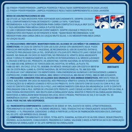 Imagem de Detergente em po para maquina de lavar loucas advanced pote 1kg