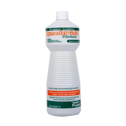 Imagem de Detergente Enzimático 5 Enzimas 1l Odontológico Médico Manicure Prolink