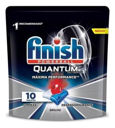 Imagem de Detergente Lava Louça Tabletes Finish Quantum Ultimate