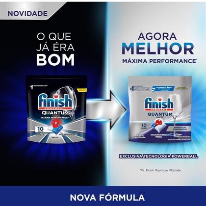 Imagem de Detergente Lava Louça Tabletes Finish Quantum Ultimate