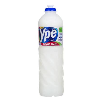Imagem de Detergente Lava Louças Ypê Coco Toque Suave 500Ml Kit 6