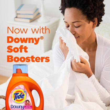 Imagem de Detergente para Roupas Tide com Downy HE - 2,7L (59 Lavagens)