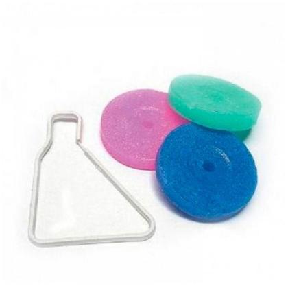 Imagem de Detergente Pedra Sanitária DonaBela 22g Kit 5 Pacotes com 12 Unidade Vaso 20 Lavanda + 20 Tutti-Frutti  + 20 Eucalipto