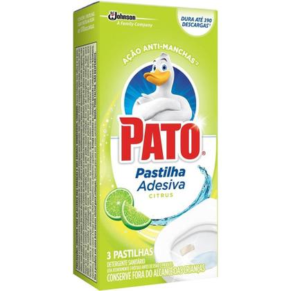 Imagem de Detergente Sanitário Pato Pastilha Adesiva Citrus