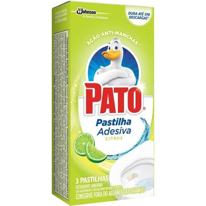 Imagem de Detergente Sanitário Pato Pastilha Adesiva Citrus