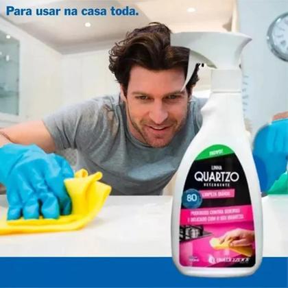 Imagem de Detergente Spray Quartzo Limpeza Diária 500ml - Bellinzoni