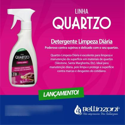 Imagem de Detergente Spray Quartzo Limpeza Diária 500ml - Bellinzoni