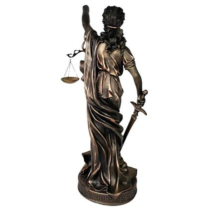 Imagem de Deusa Da Justiça thêmis escultura estátua Balança Gigante 63 cm