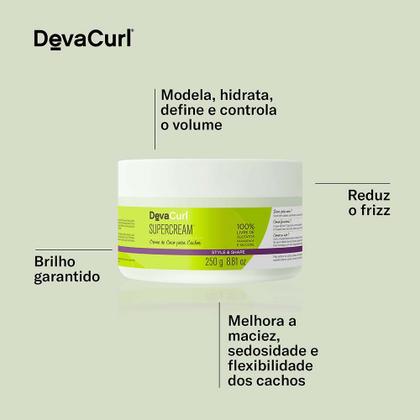 Imagem de Deva Curl Creme de Coco para Cachos - Creme Modelador