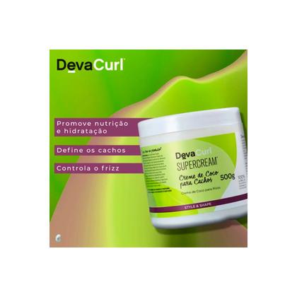 Imagem de Deva Curl Styling Cream 500g Definição e Controle de Cachos