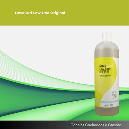 Imagem de DevaCurl Low-Poo Original Shampoo com Pouca Espuma 1L