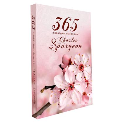Imagem de Devocional 365 Mensagens Diárias com Charles Spurgeon - Flor Cerejeira  Caixa 20 Unidades