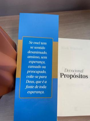 Imagem de Devocional Propósitos - Rick Warren - Editora Vida