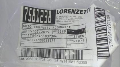 Imagem de Diafragma Chuveiro Lorenzetti Advanced  e Top JET 6030 - Novo Original