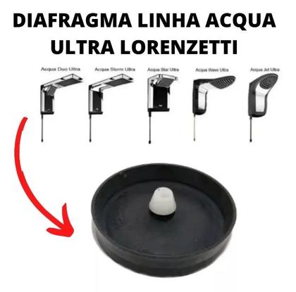 Imagem de Diafragma Membrana Chuveiro Ducha Acqua Ultra A-13 Lorenzetti