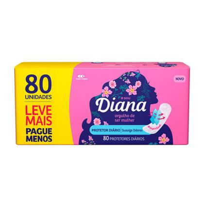 Imagem de DIANA PROTETOR DIARIO C/ 80unid