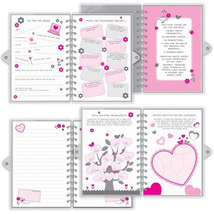 Imagem de Diário com chave Joaninha - Fina Ideia